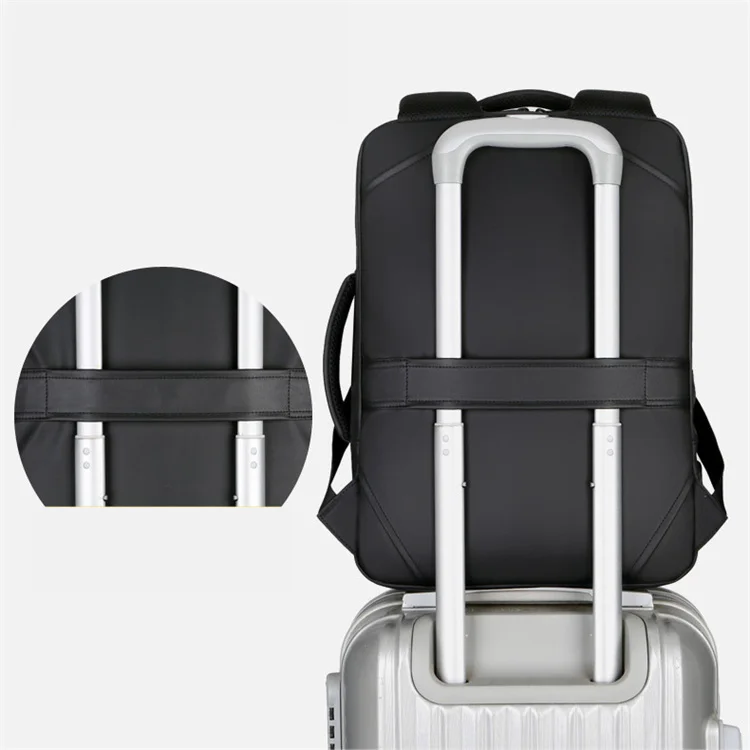 Customized logo big capacity travel backpack business back pack laptop bag with usb charging for daily use