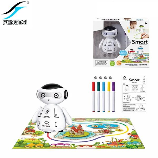 Mini Inductive Robot That Follows The Black Line You Draw Fun