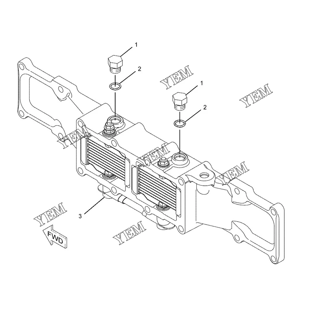 Excavator Parts 215-9508 Connector-SPL for Caterpillar