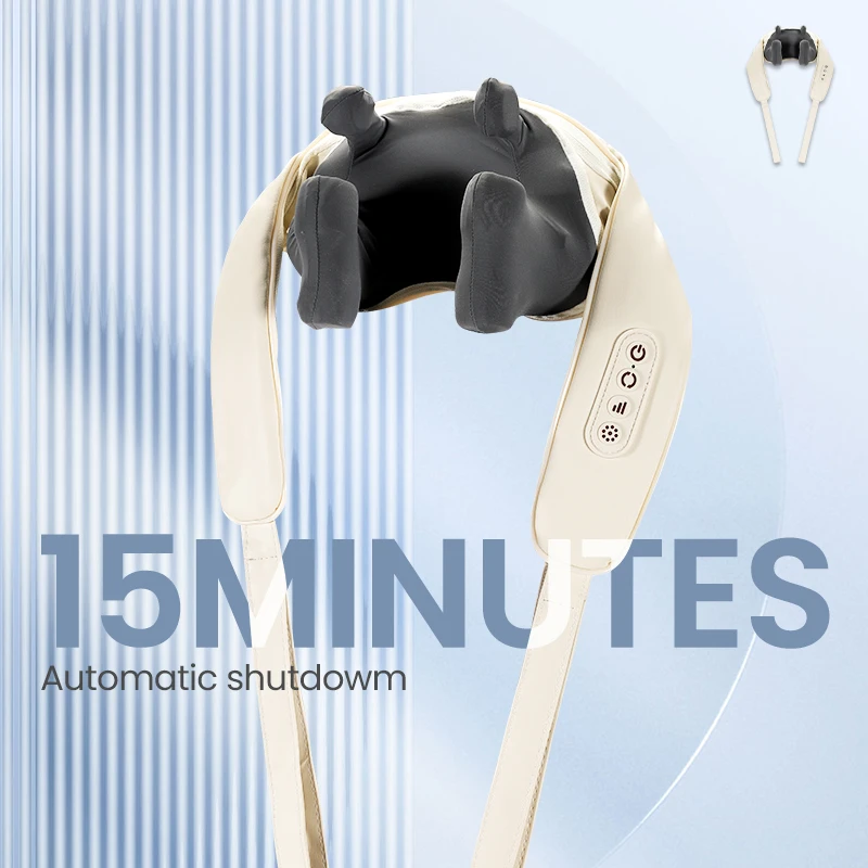 Neck and Shoulder Massager Portable Simulated Human Hand Kneading Massager