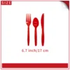ส้อมแดง*10ชิ้น