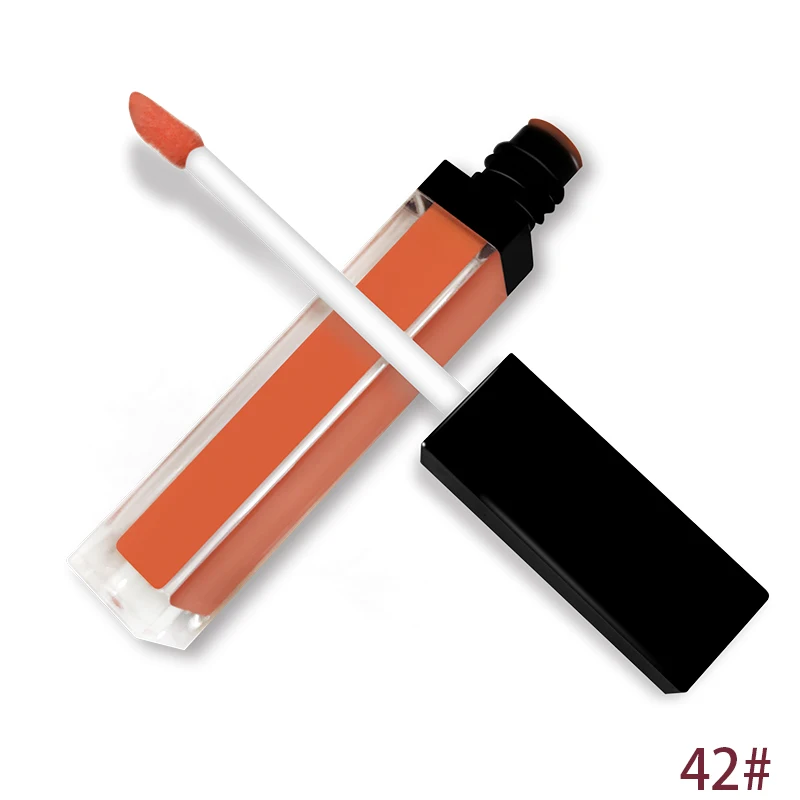 Двусторонний блеск для губ от частного производителя, прочная водостойкая матовая помада, низкий минимальный заказ, индивидуальный логотип, OEM