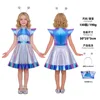 02Azul y morado[Vestido+Diadema]