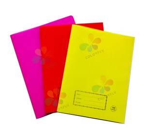 Cheap Wholesale Different PP Cover Popular Style Customized Design  Factory Price  Saddle Stitching  Exercise Book