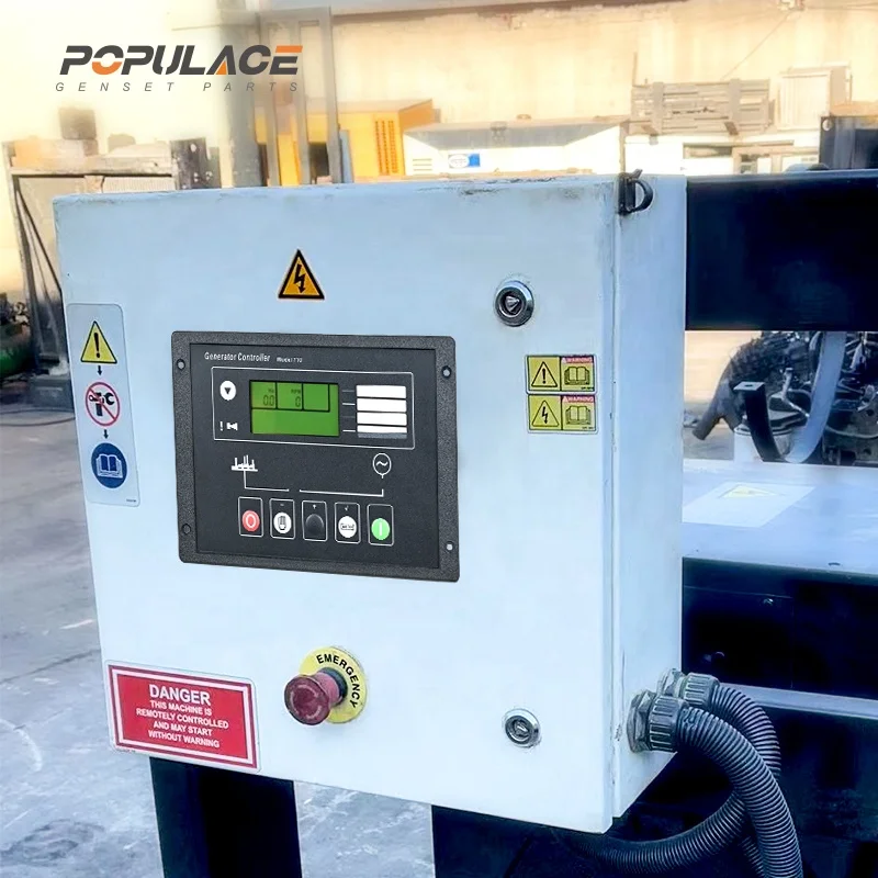 POPULACE Genset Remote Controller  Deep Sea DSE710 Generator Auto Start Control Panel Module LCD Deepsea Controller 710 DSE 710