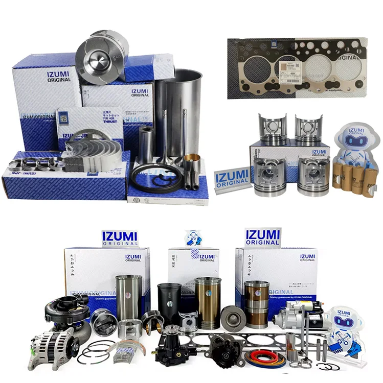 IZUMI ORIGINAL 4D95 4D95K 4D95L Overhaul Rebuild Kit Diesel Engine Parts For KOMATSU