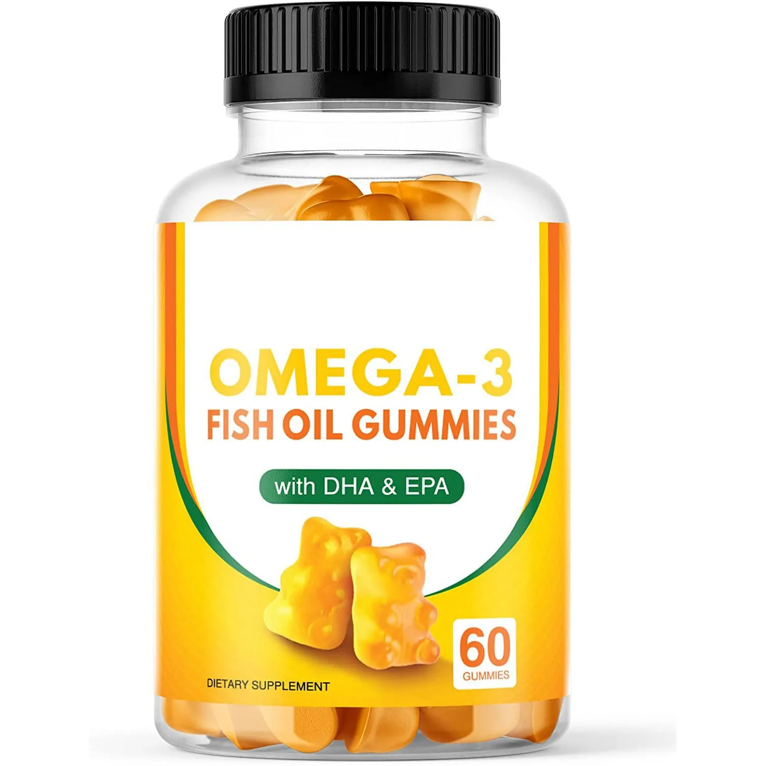 Eherb OEM Brain Function Improvement omega 3679 Gummies Heart Health Support Fish Oil omega 3679 Softgel Gummies Candy