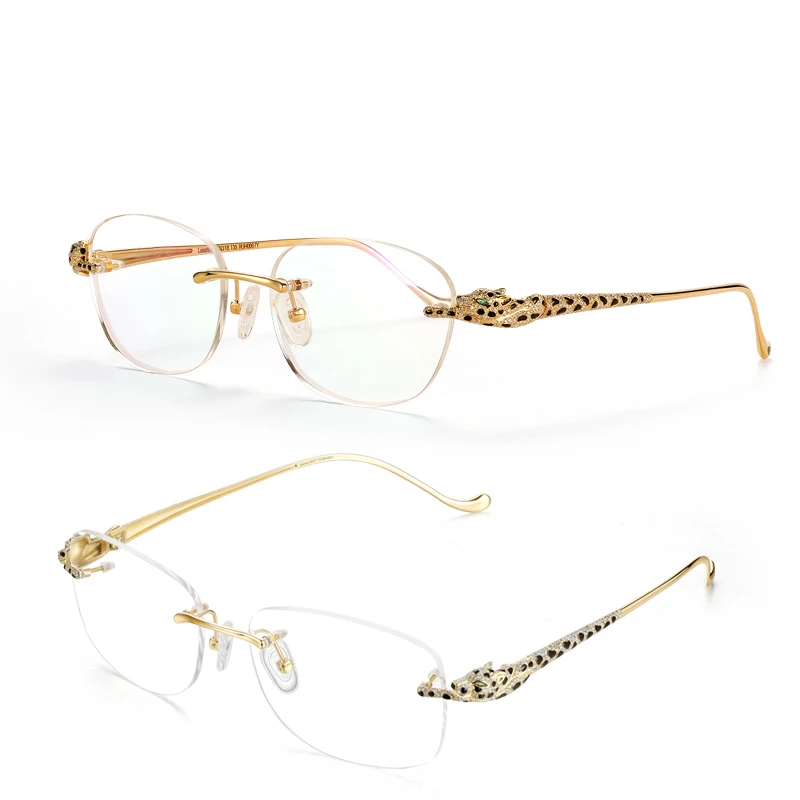 gold and diamond glasses