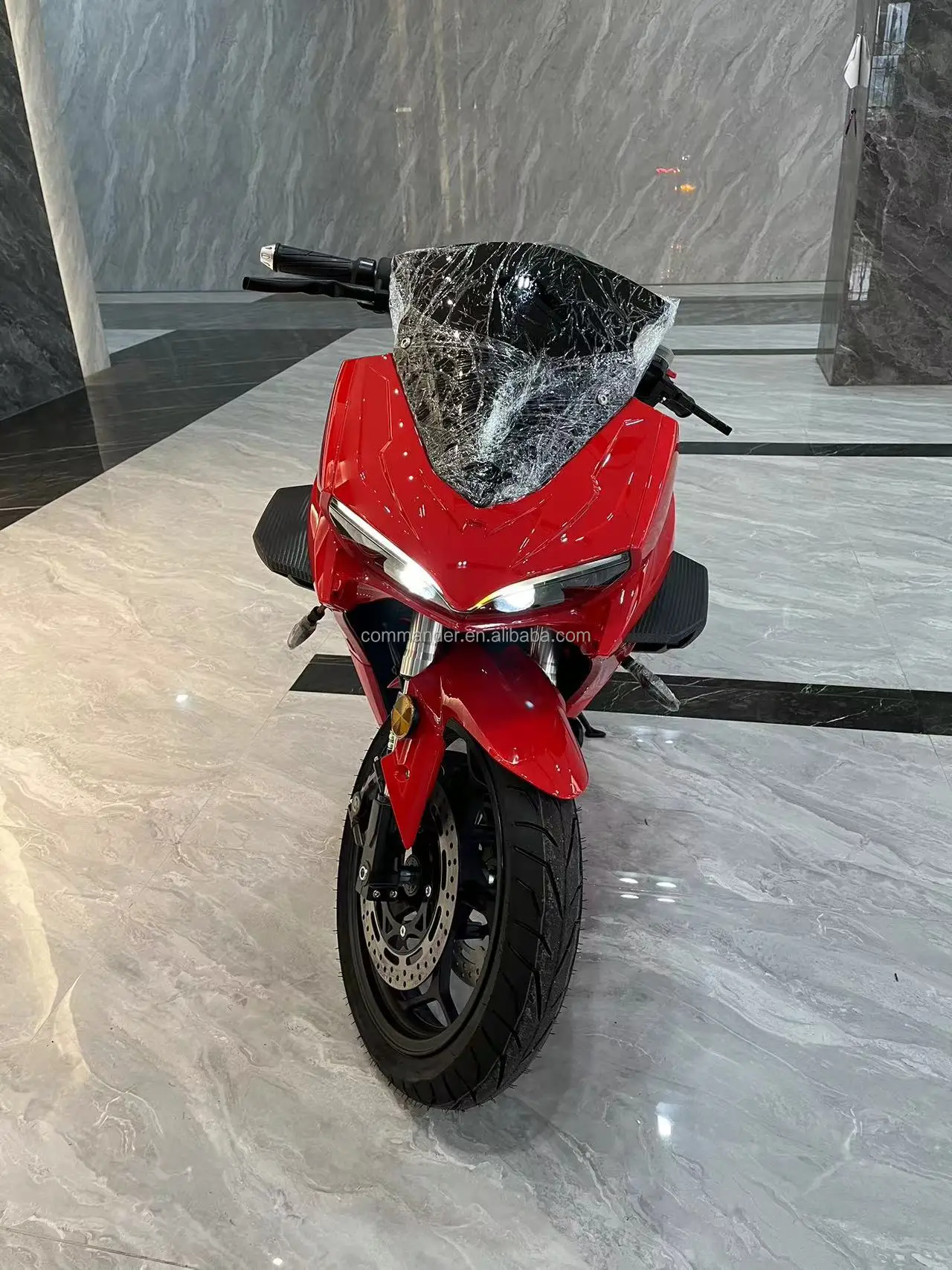 Image showcasing Max Speed 130km/h Panigale Electric Motorcycle with Powerful Mid Motor ...