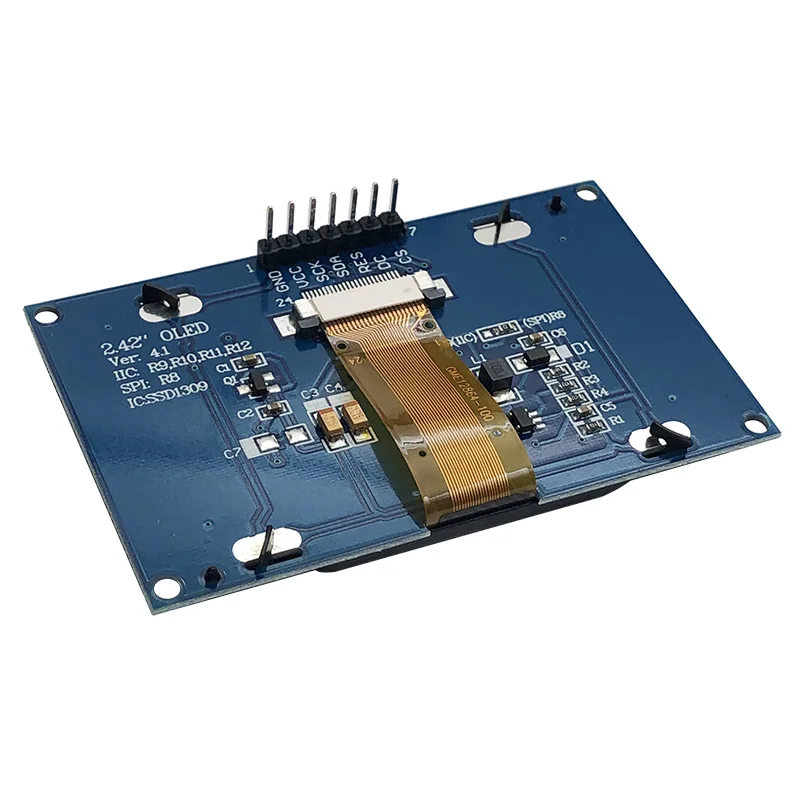 2.42 Inch OLED Display - 128x64 Dots Resolution by SAEF