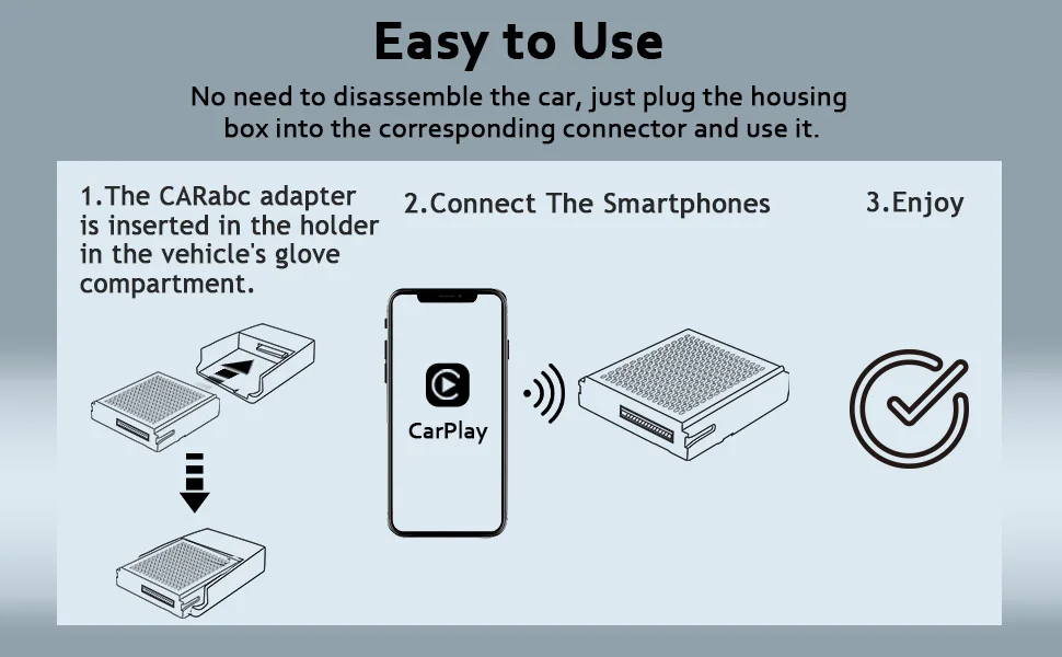 Autoabc Wireless Apple Carplay Android Auto For Mercedes Benz Ntg4.5