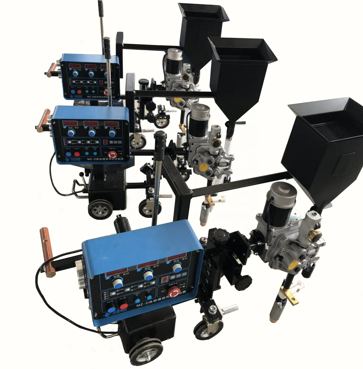 Tank Bottom Plate Welding Machine for Butt Corner Welding Machine on Tank Construction Site