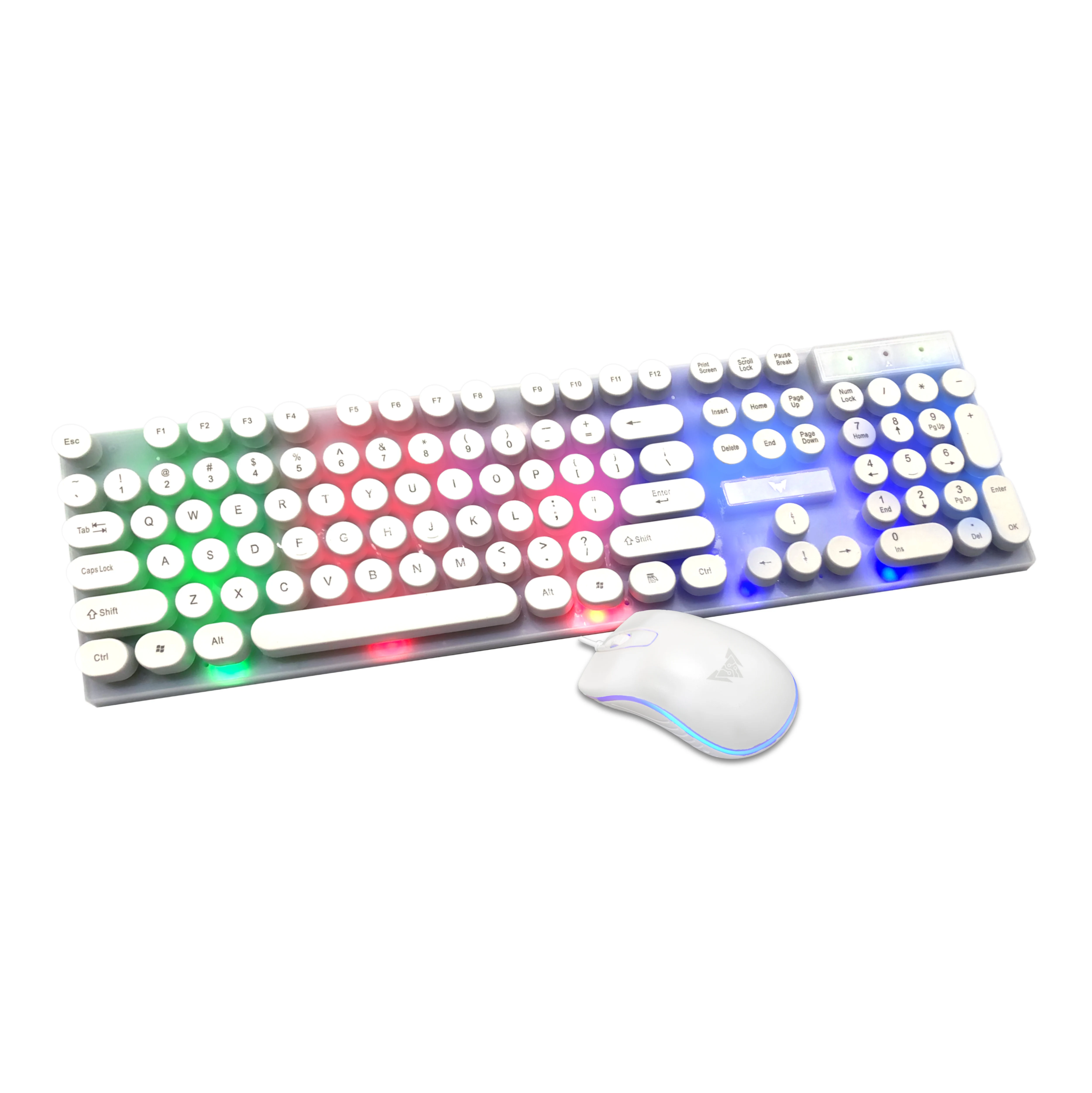 CMMK-512 RGB Programmable Gaming Keyboard Mouse Set 104 Keys Wired USB Interface 1200 DP aperçu 6