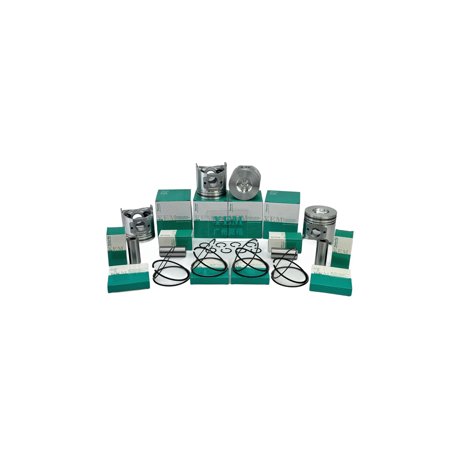 C12 C13 C15 C16 Piston Kit for Caterpillar RIK Ring ART Piston Engine Parts Factory