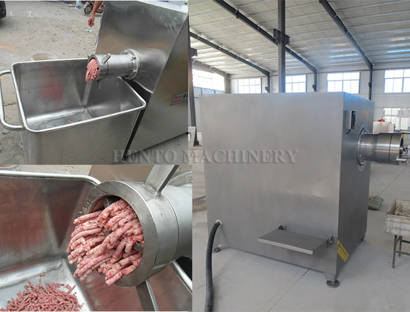 Large Output Meat Sausage Smokehouse / Sausage Stuffer Making Machines / Sausage Filler Machine Line