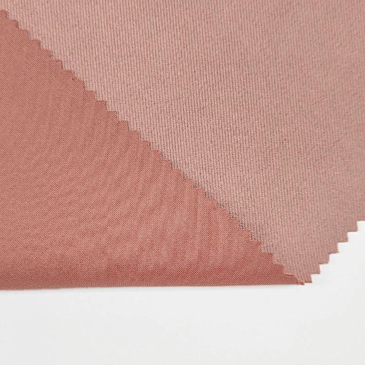 Soft Hand Feel Suede Fabric Double Material, Solid 95 Polyester 5 Spandex Material Double Suede Fabric/ details