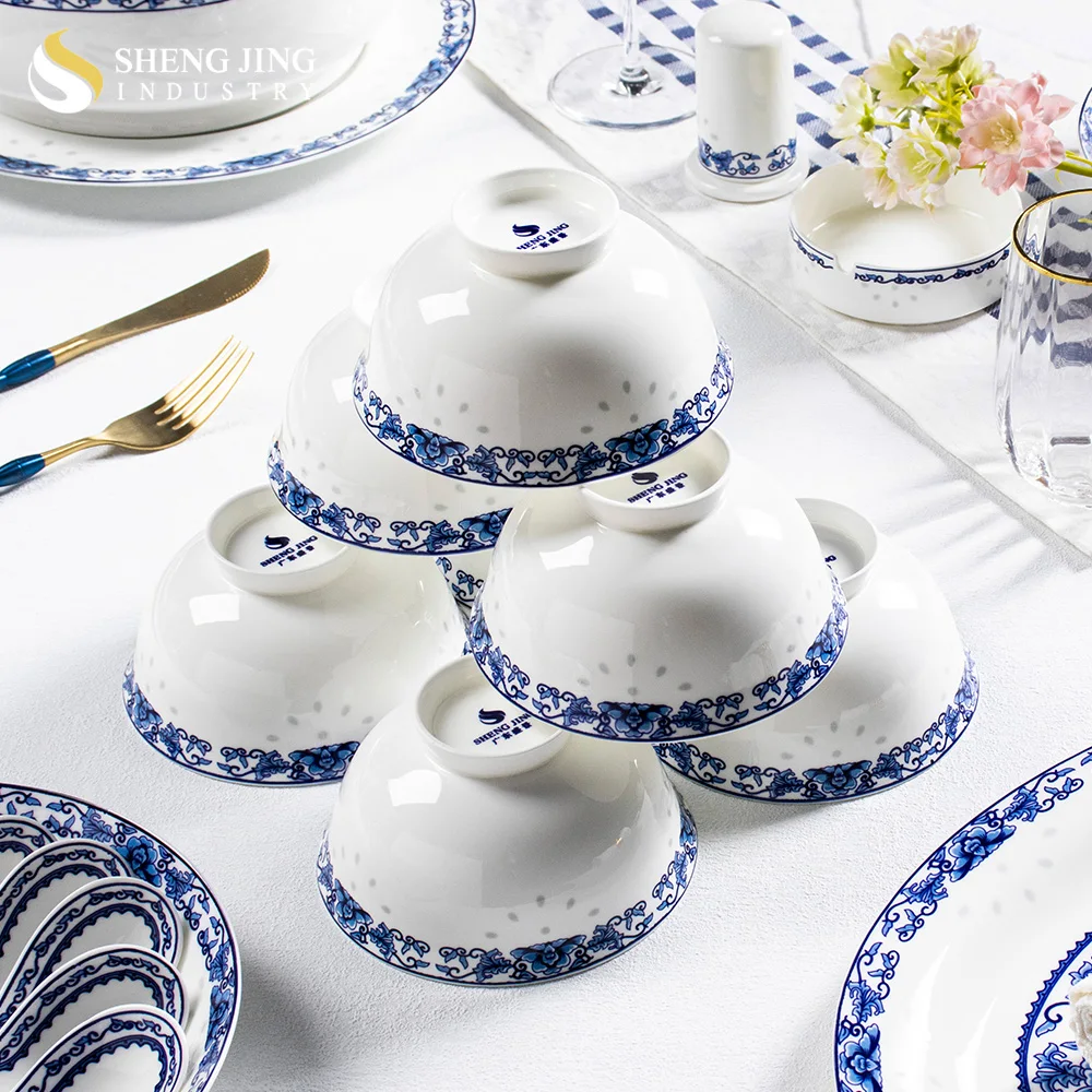 Jingdezhen Factory Bone China Dinnerware - Antique Style