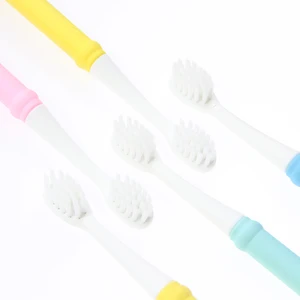 Chinese Reliable Supplier Kids Cool Bear Style Tooth Brush Different Colors for Choose Fragile Baby Teeth Care Brash New