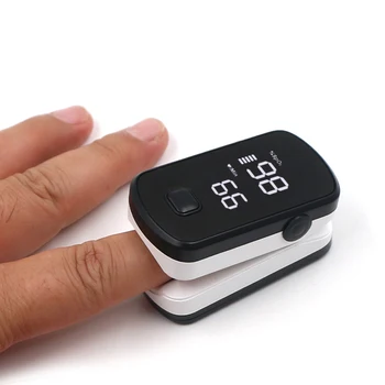 High Quality Custom Logo Fingertip Pulse Oximeter with Spo2 Value Best Pulse Oximeter for Sale Electricity Powered