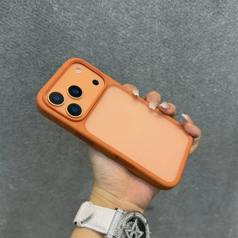 product laudtec waterproof matte translucent for iphone 17 pro max pc hard back mobile phone case shockproof protective back cover-4