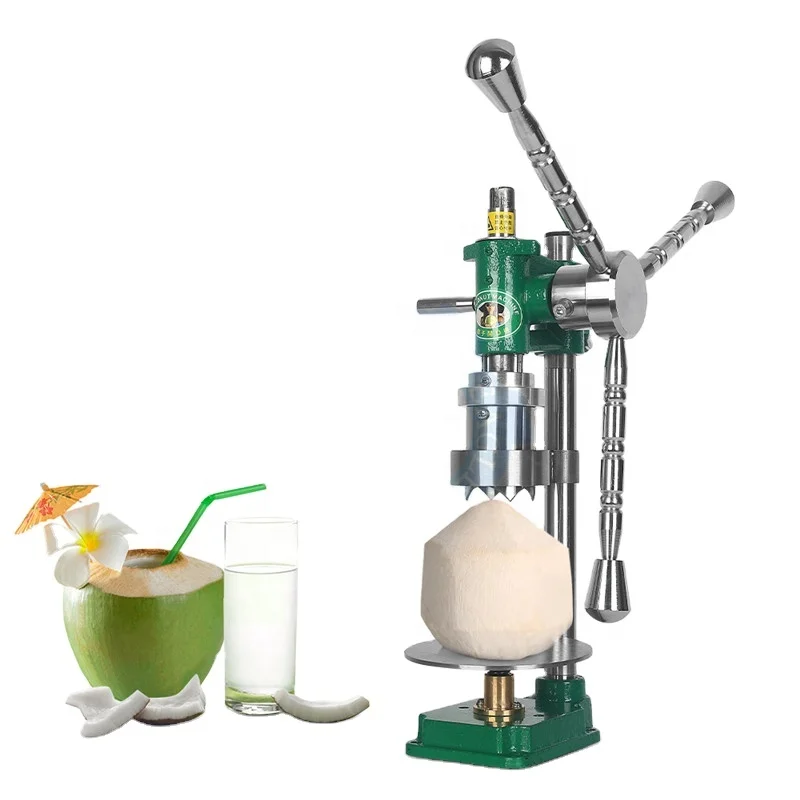 Thailand Manual Green Coconut Opener Tool/Hand Press Coconut Opening Machine