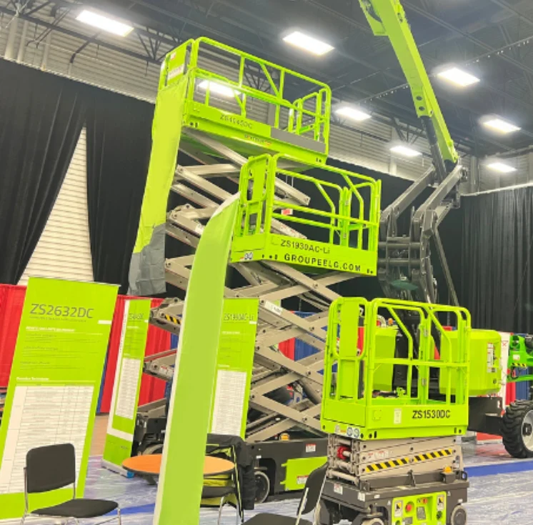 Zoomlion Zs0407dc-Li Mini Electric Scissor Lift - 240kg Capacity