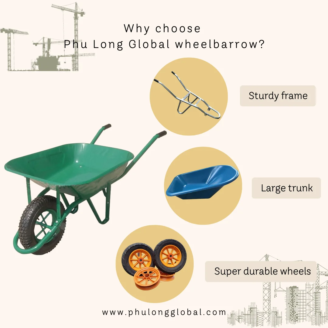 Vietnamese Wheelbarrows Steel Truck Wheelbarrow Wheelbarrow 70 Liters