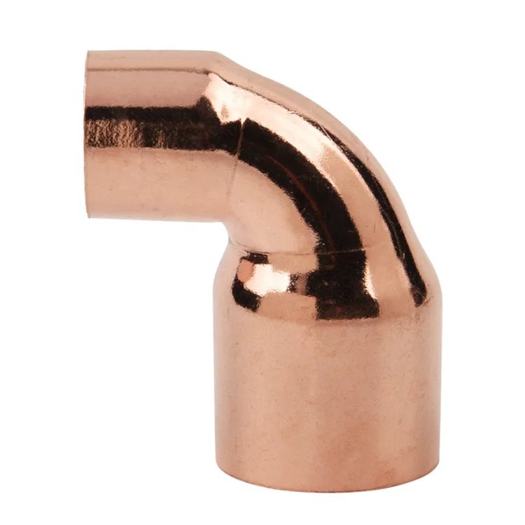 High Quality WRAS  HVAC Plumbing Copper Reduced Elbow 90 degree copper Elbow Pipe