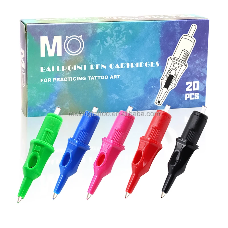 Transparent Dotwork Ballpoint Tattoo Cartridge Tattoo Machine Tattoo