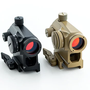 Tactical Compact 1X20mm Red Dot Sight Scope Reflex Sight Scope fit 20mm  with QD mount
