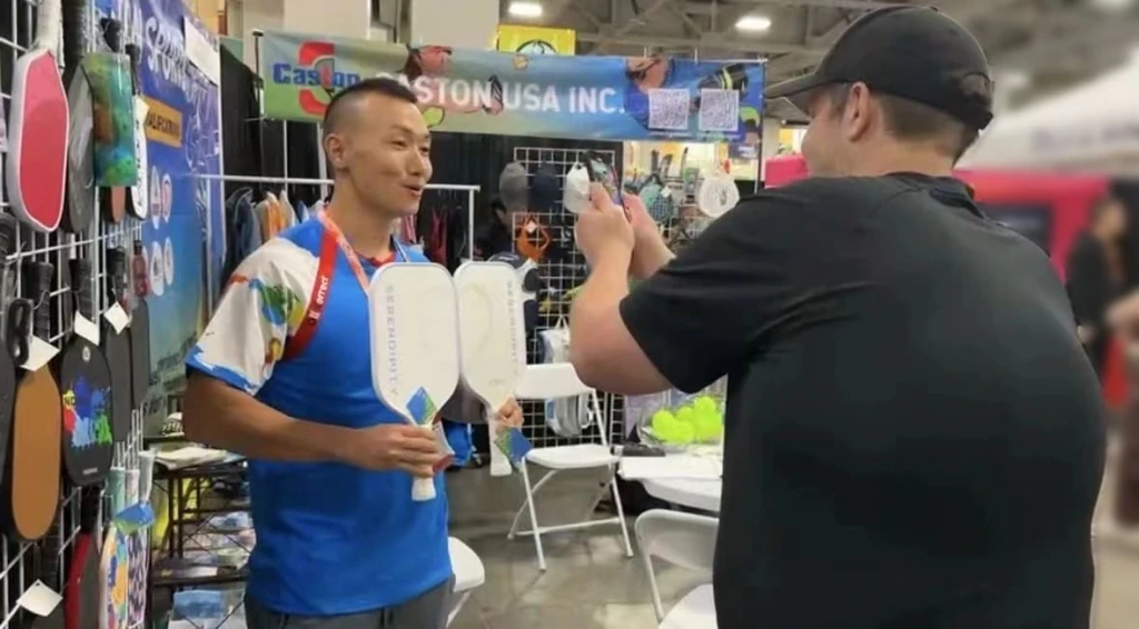 Caston Sports Steals the Show with Their Latest Product, the Pickleball Paddle, at Outdoor Retailer