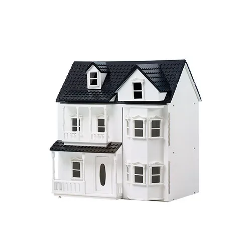MODÈLE MINIATURE DE cheminée de maison de poupée 1/12 blanc robuste