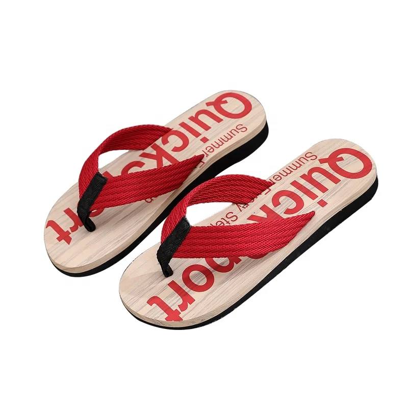 trendy mens flip flops