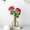 Test tube flower vase rose, magenta 2