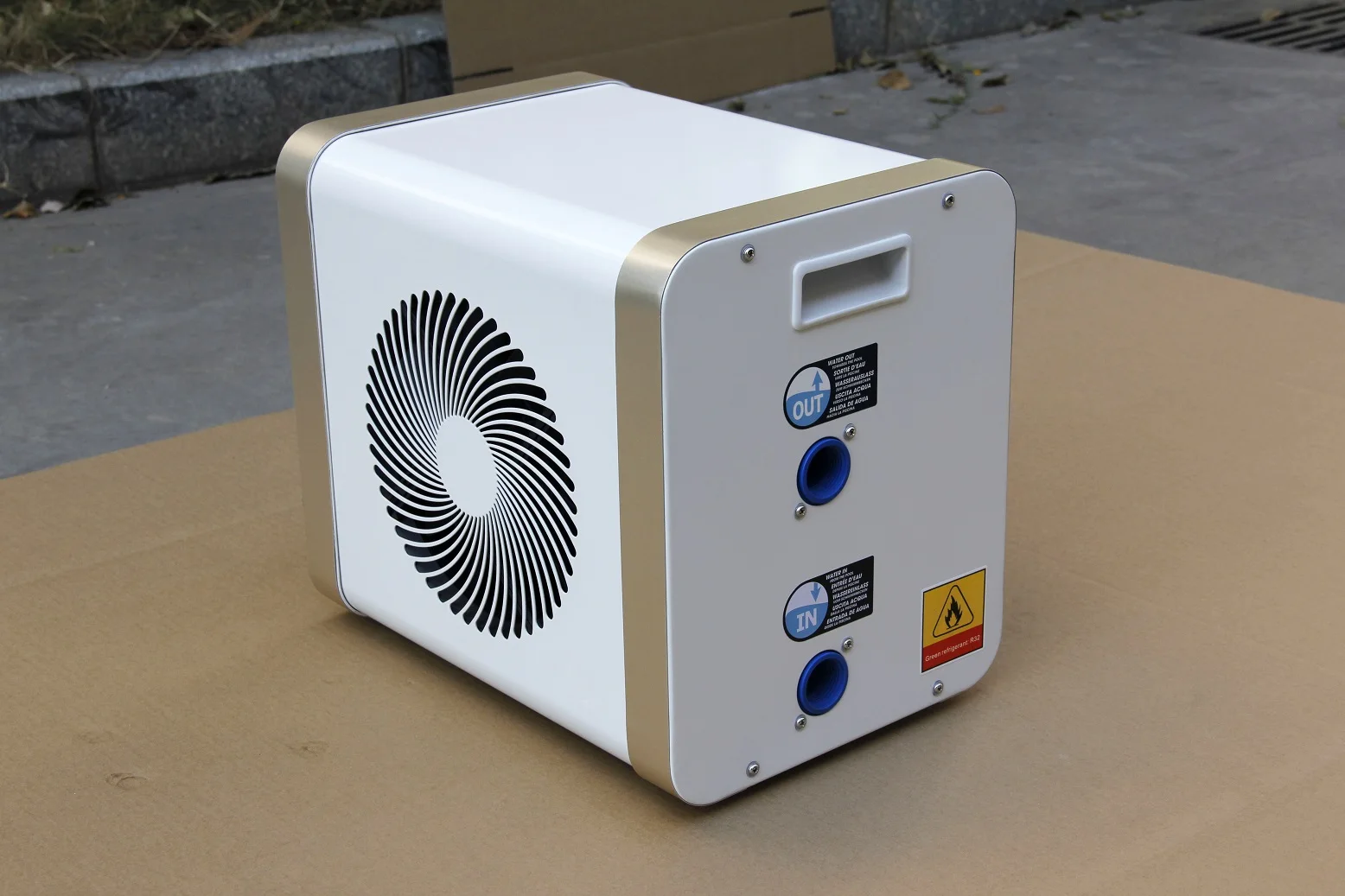 Tuv Titaniummini R32 Heat Pump Swimming Poolwater Heater Pool Heatpump