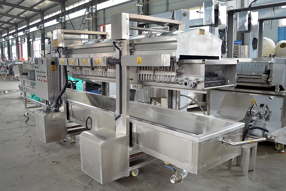 LONKIA Plantain Banana Chips Onion Rings Groundnut Fryer Machine Chicken Frying Machine supplier