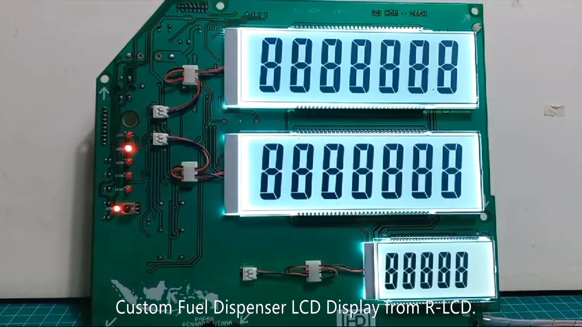 ティーズ ページ7 Custom 7 Segment Digits Fuel Dispenser LCD Display 664