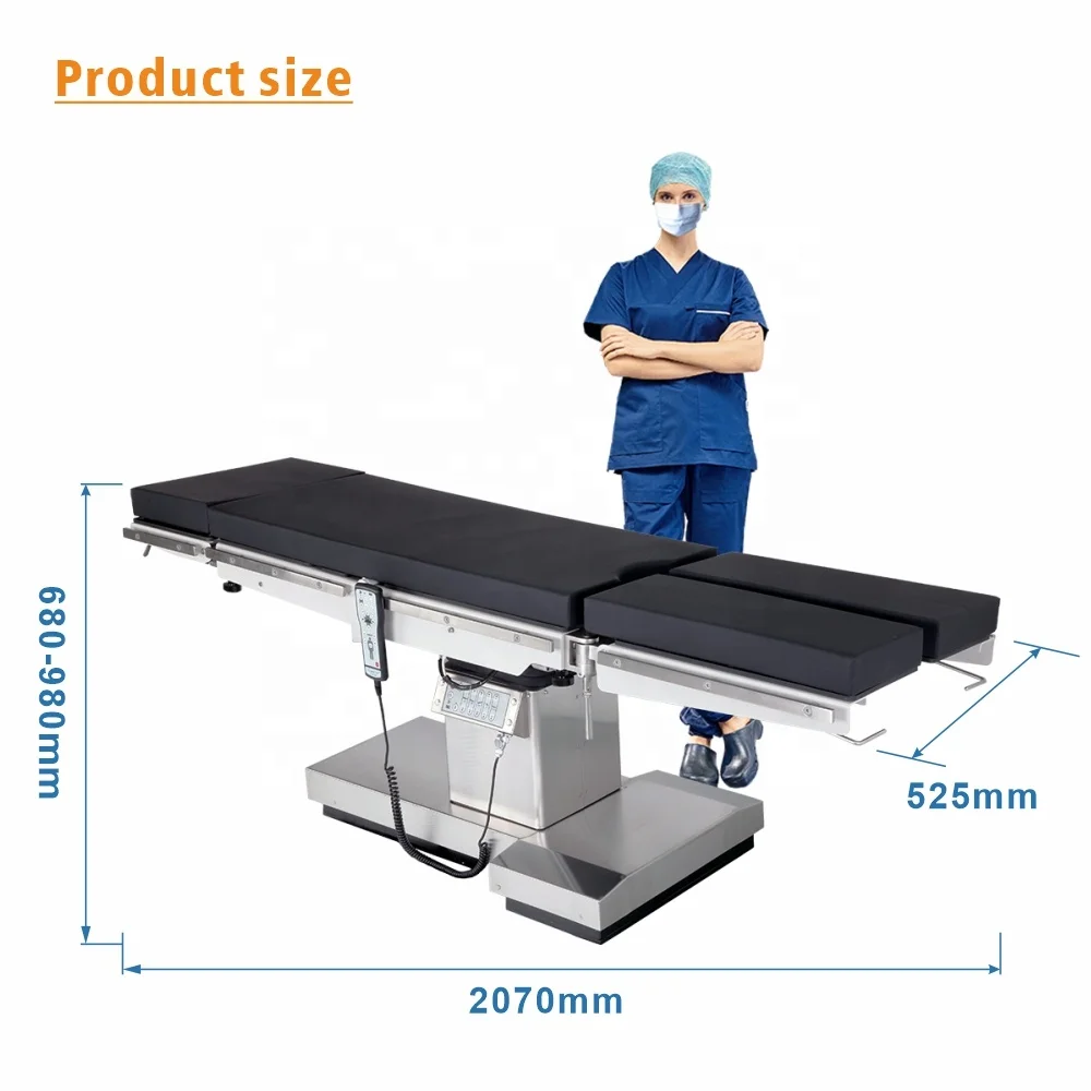 Hospital Medical Electric Operating Table Heart Renal Orthopedic Surgery Table Electric Surgical Table