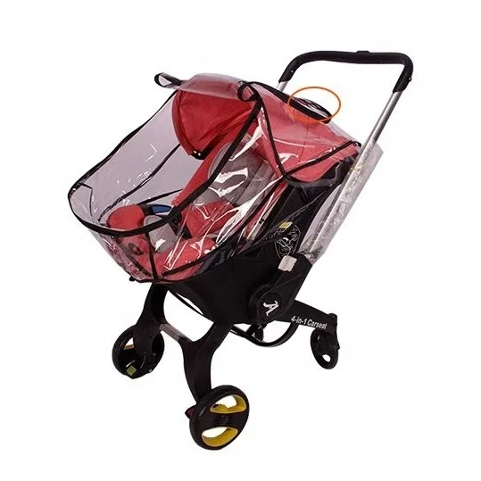 stroller plastic rain cover