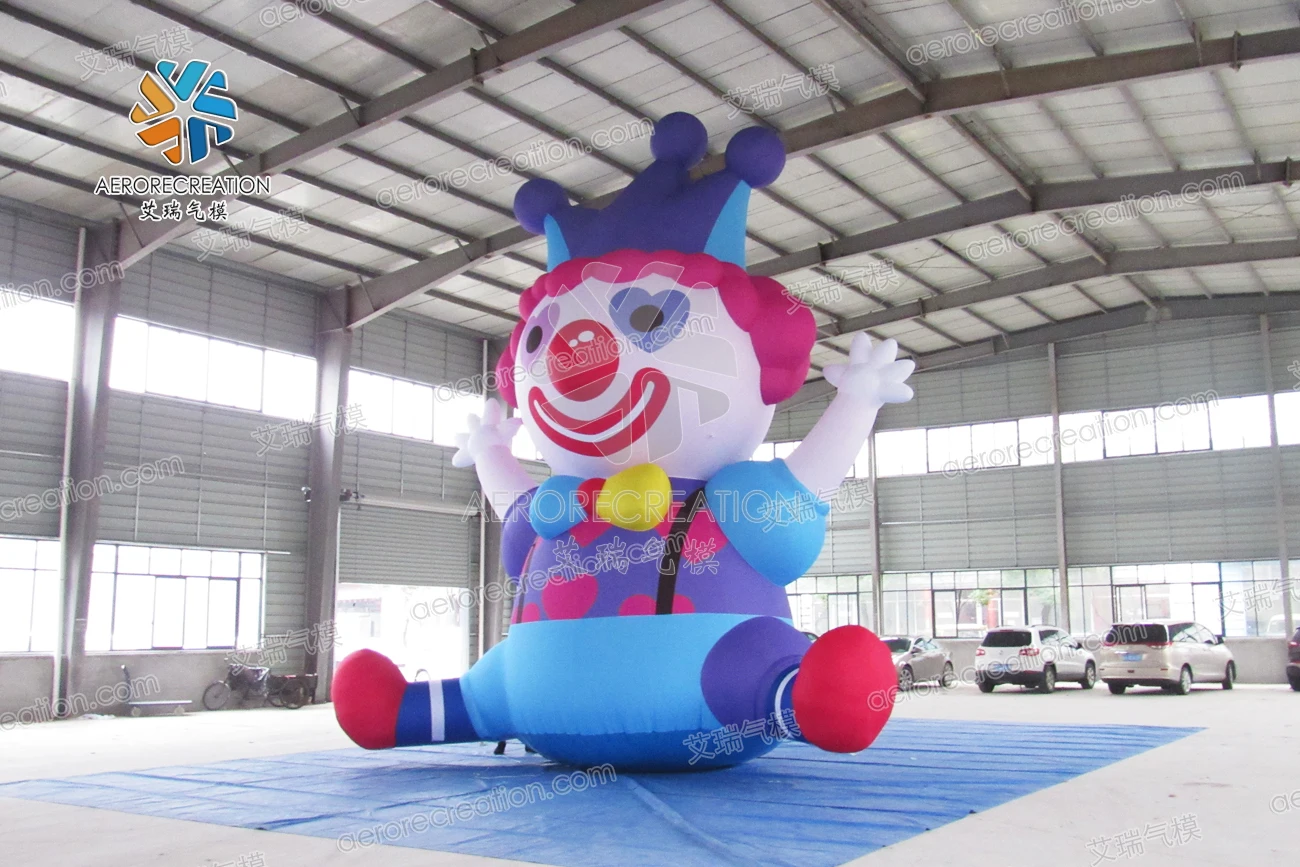Aero Cartoon Character Inflatable Model Inflatable Blue Outdoor Elf ...