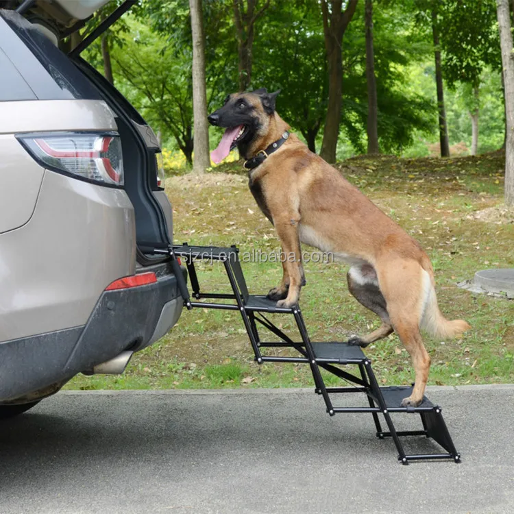 Foldable Dog Ramp Car Stairs Metal Collapsible Dog Stairs For Car Buy