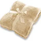 Blanket Wholesale Super Soft Cozy Queen Size Flannel Fleece Blanket Plush Throw Blanket Customized Color
