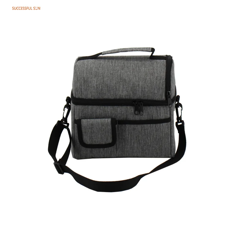 product 2025 new style cylinder bag large capacity messenger bag versatile bucket polyester cloth shoulder bag for women-2