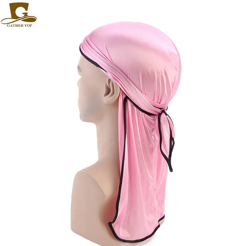 1pc Women Contrast Binding Durag