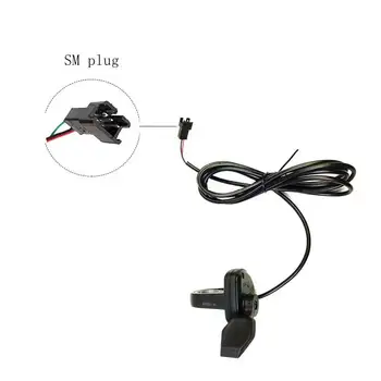 BuxiuGK Accélérateur Pouce Universel Pour Scooter Électrique – Contrôle Vitesse Doigt Noir ABS