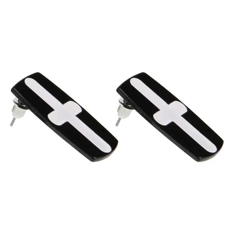 Anime Tokyo Revengers Earrings Simple Cross Acrylic Cartoon Character Accessories
