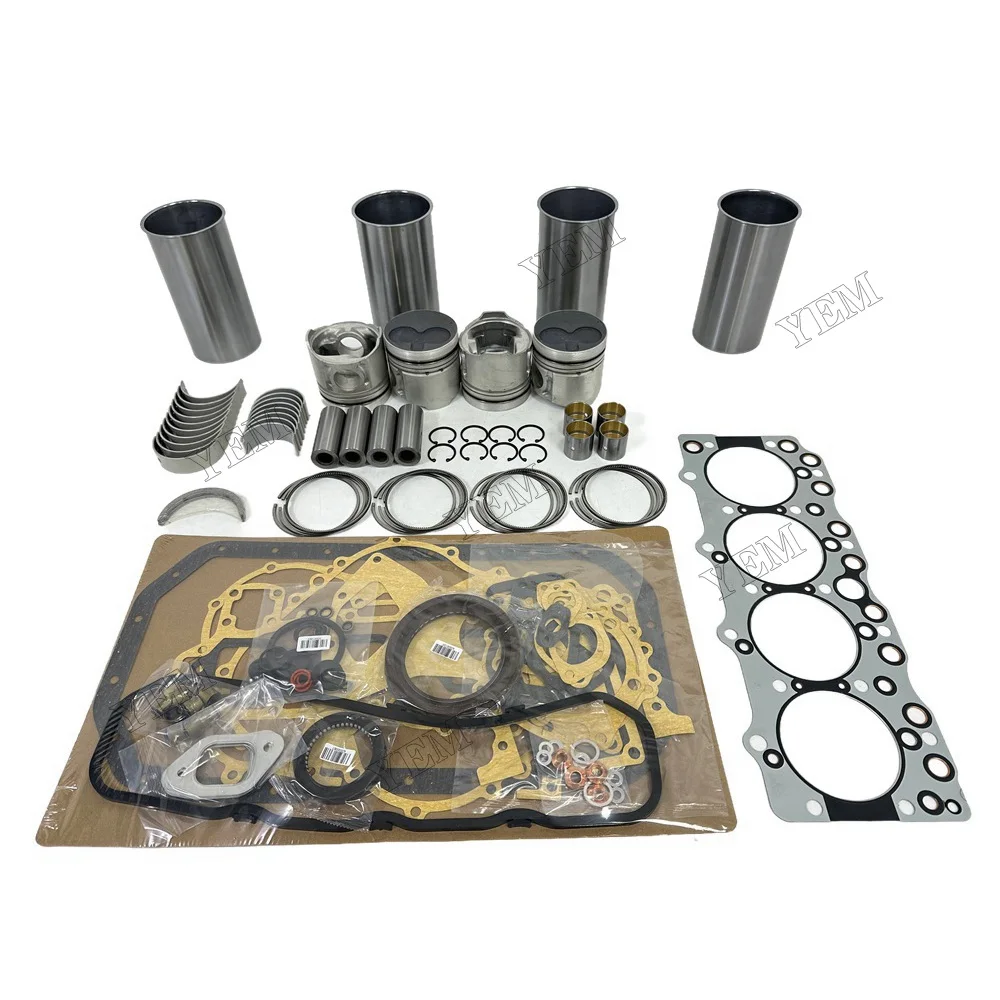 Overhaul Kit With Bearing Set Compatible for Isuzu 4BD2 Diesel Engine Spare Parts 4