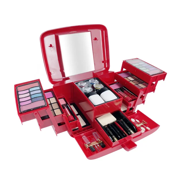 New style OEM ODM skincare big waterproof long lasting luxury makeup kit cosmetics gift set with delicate box pack - Image 5