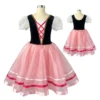 Robe de ballet romantique rose