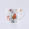 Leucadendron Floral Motif Low Cup 4 Pcs Set